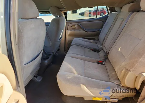 2003 Toyota Sequoia Sr5 from USA, damaged, VIN 5TDZT34A93S185654